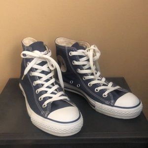 Navy Blue Converse